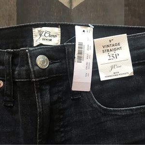 NWT JCrew Vintage Straight Denim